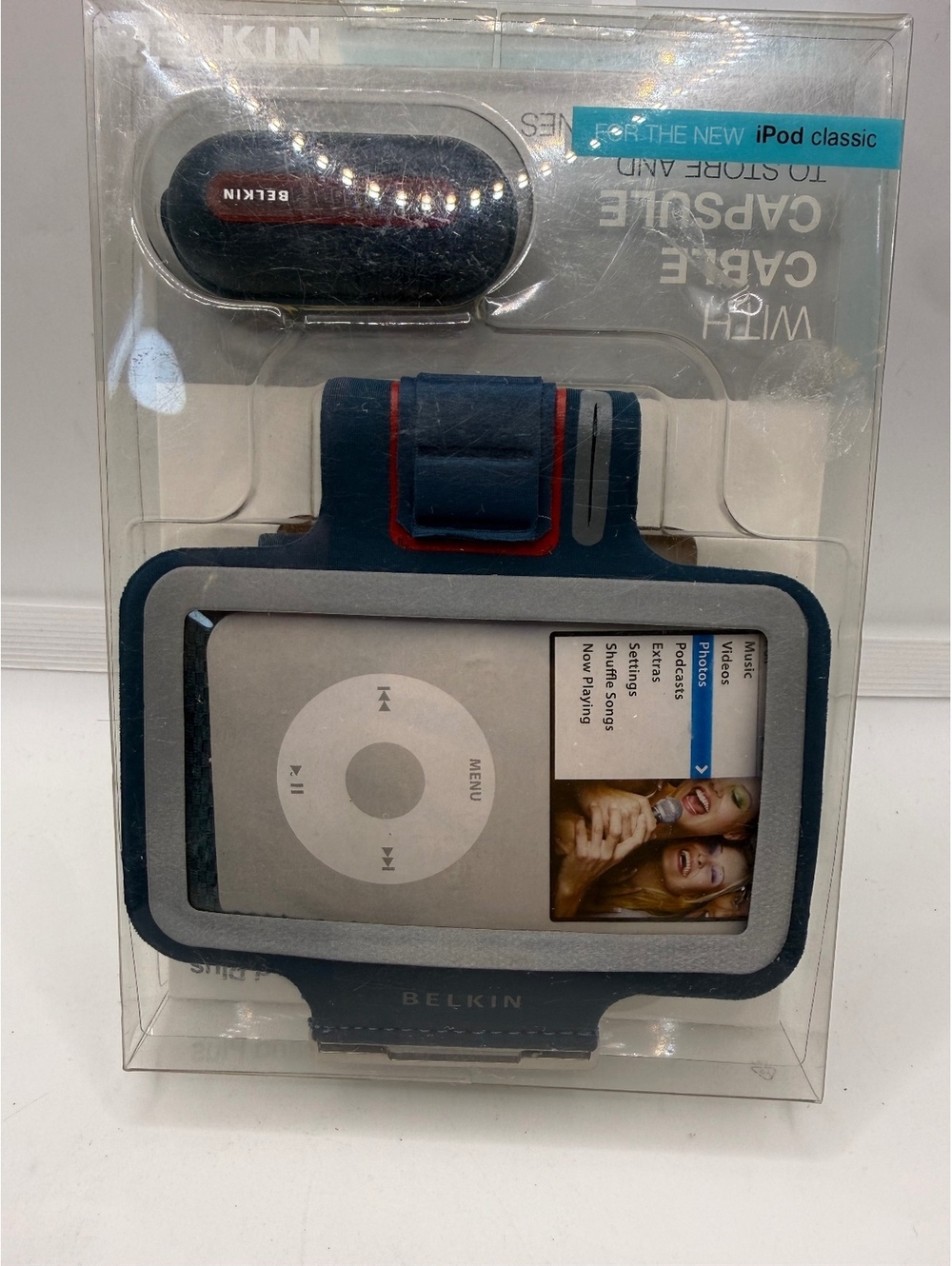 Belkin Sport Armband Plus for iPod Classic - Adjustable Hook Fastening, Cable T1